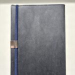 無印良品　ジーンズラベルノートカバーA5サイズ　ダークグレー