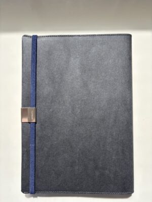 無印良品　ジーンズラベルノートカバーA5サイズ　ダークグレー